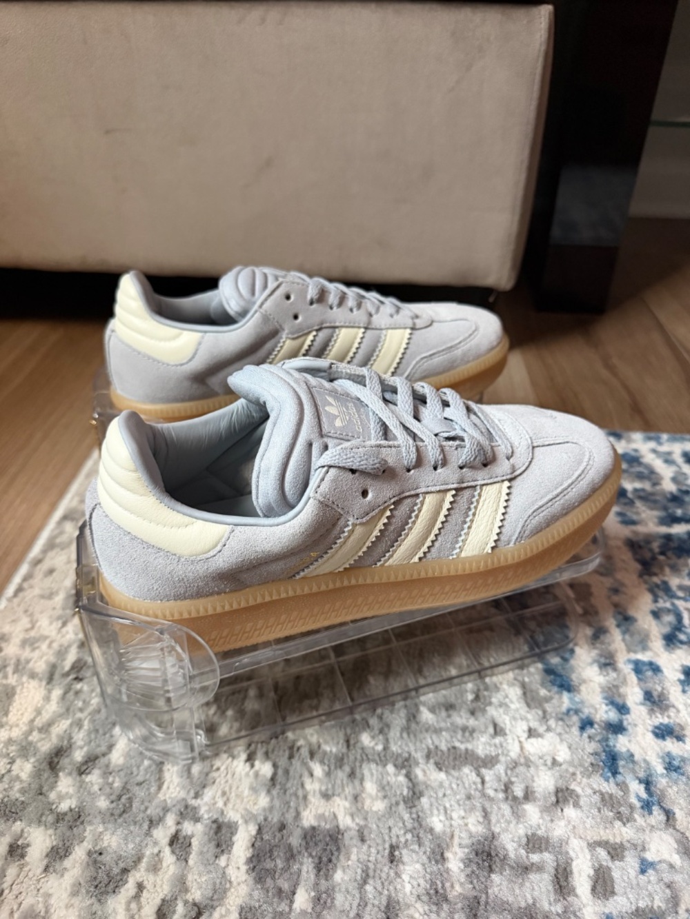 Adidas Samba XLG - Light Blue White Grey - Picture 6 of 6